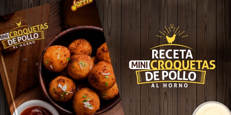 Receta para preparar croquetas de pollo