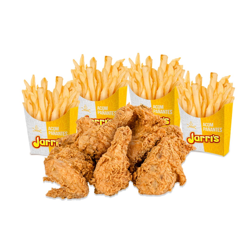 8 Presas + 4 Porción francesa - Jarris